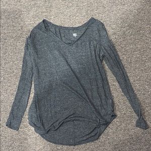 Long sleeve Grey tee
